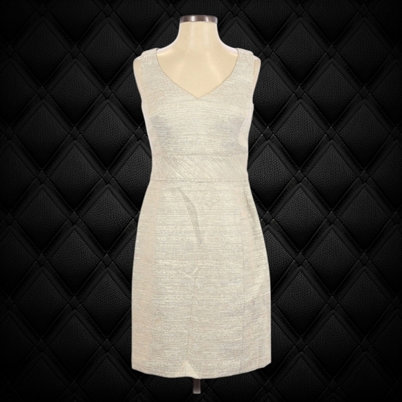 Anne Klein Dresses & Skirts - Ann Klein NY Gold Metallic Dress Size 4